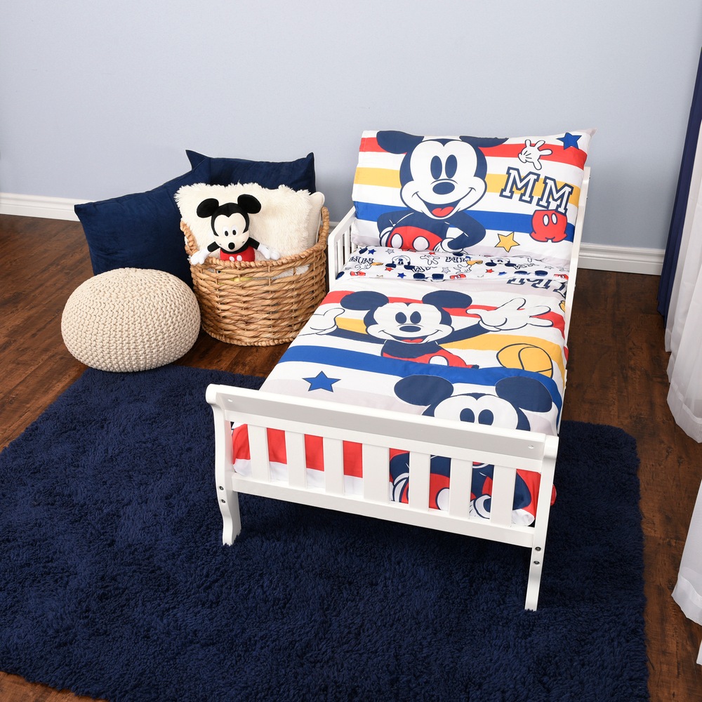 Nemcor Mickey Mouse Toddler Bedding Set, 3pc Canadian Tire