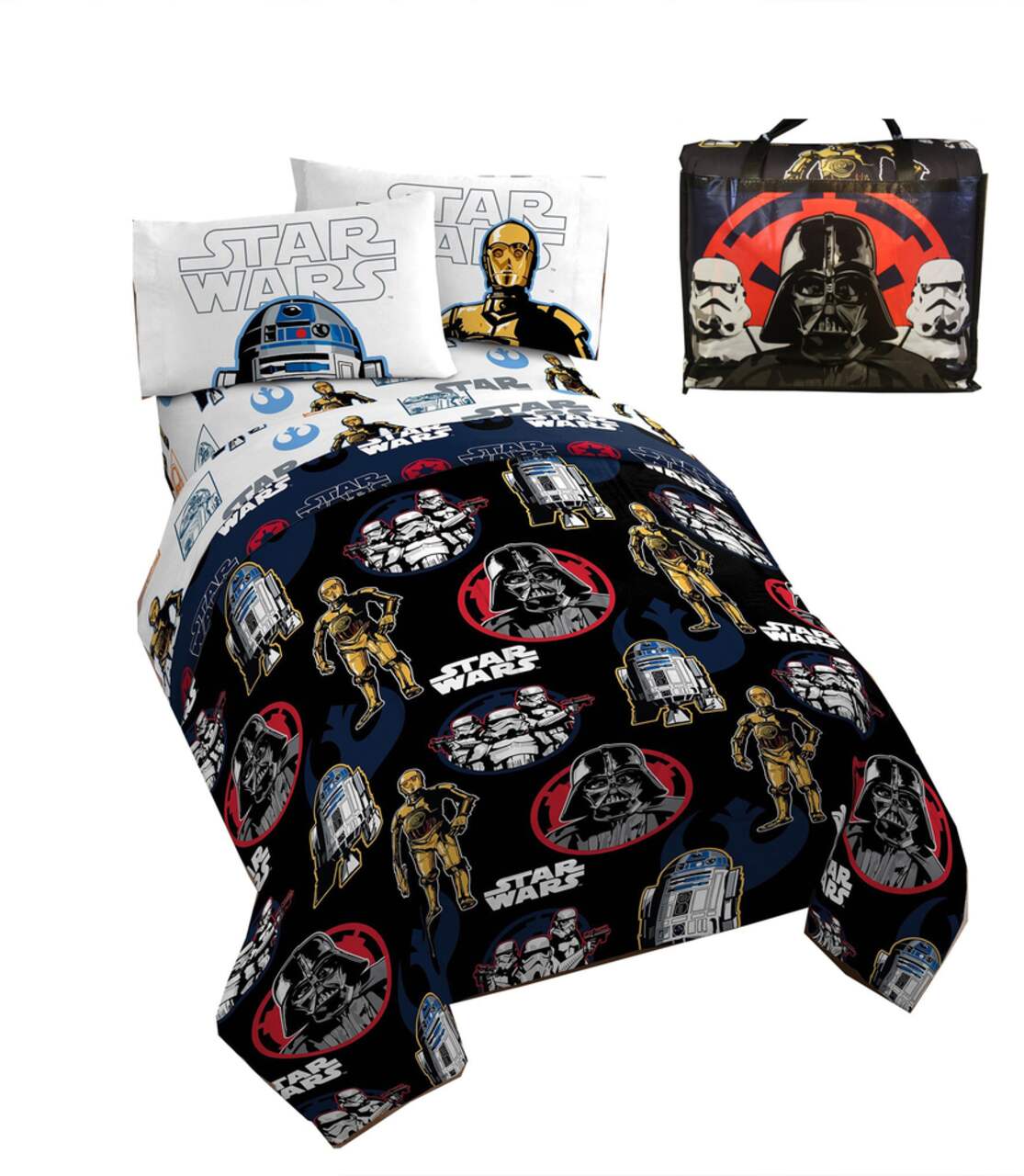 Star wars bed in a bag full clearance