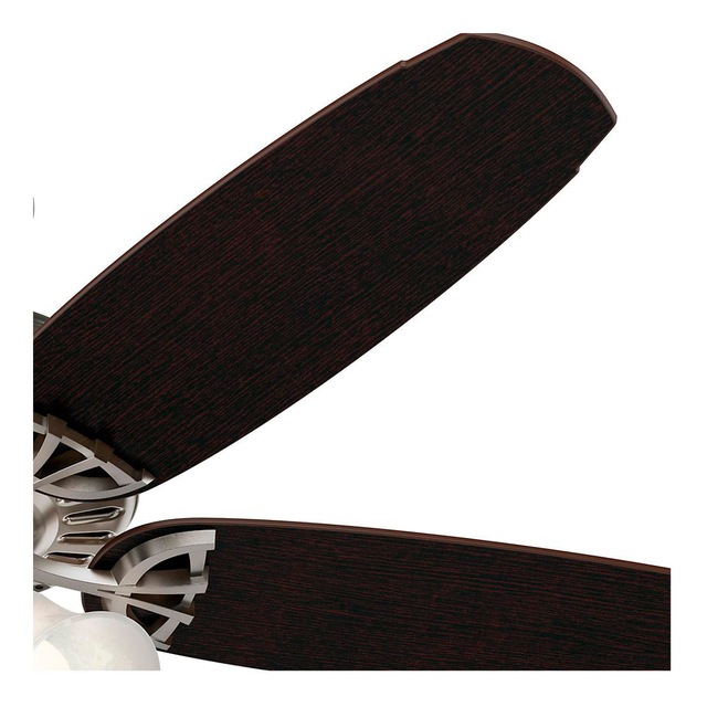 Hunter Allendale Brushed Nickel Ceiling Fan with Remote, 5blade, 52in