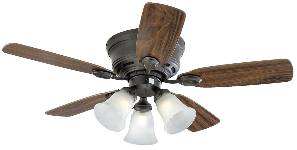 Hunter Low Profile Bronze Ceiling Fan 5 Blade 42 In Canadian Tire Hunter Low Profile Bronze Ceiling Fan, Hunter Ceiling Fans Easy To Install
