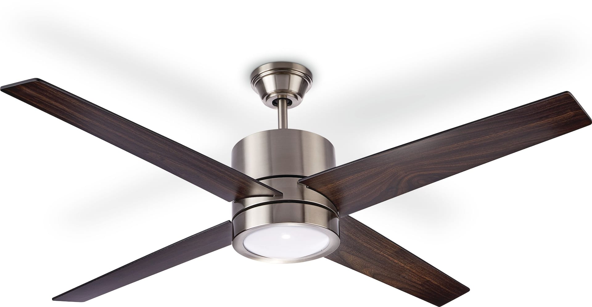 NOMA Quatra Reversible 4-Blade 3-Speed Ceiling Fan with Lighting