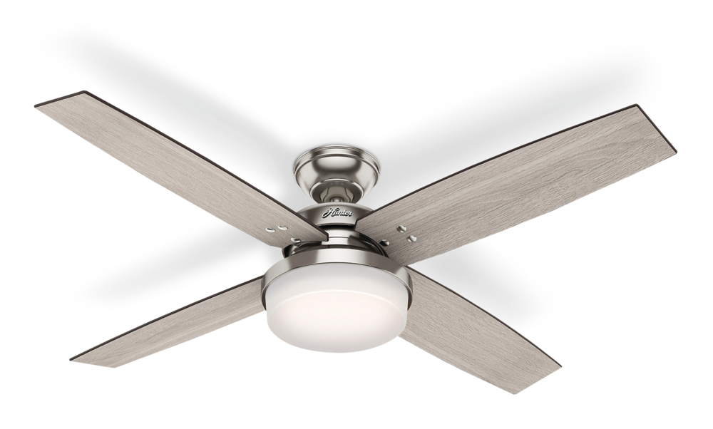 Hunter Simple Modern Ceiling Fan 52 In, Contemporary Ceiling Fans Canada