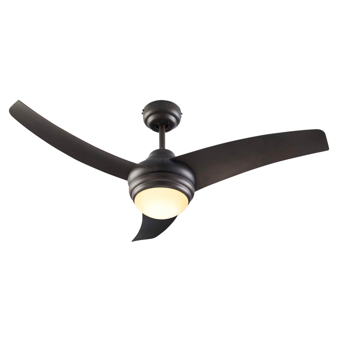 NOMA Contemporary 3Blade 3Speed Ceiling Fan with Lighting & Remote