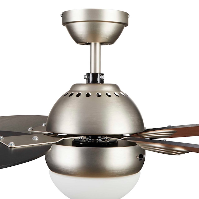 NOMA Scandinavian Reversible 4Blade 3Speed Ceiling Fan with Lighting