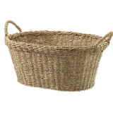 Seagrass Single Round Basket
