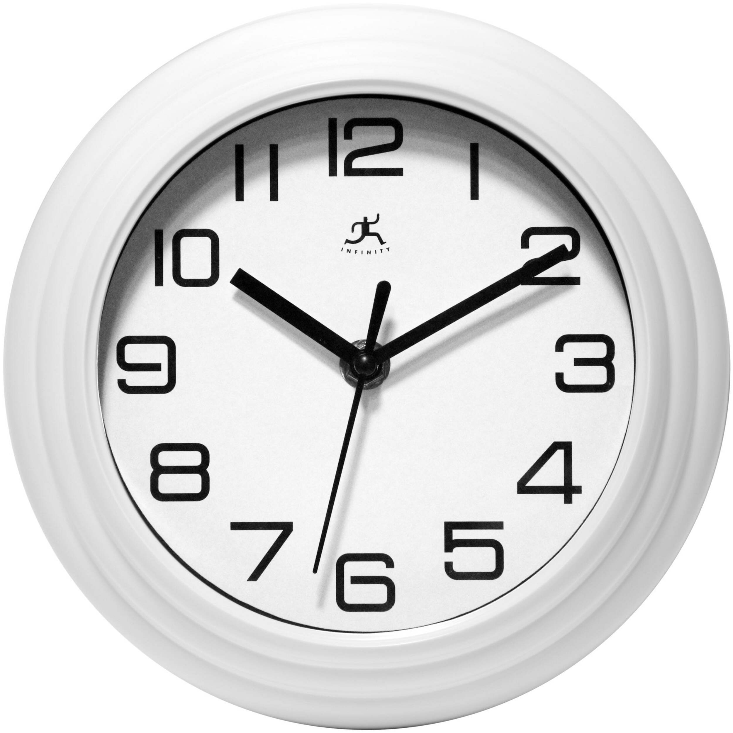 For Living Round Plastic Wall Clock, Assorted Colours, 83/4in Canadian Tire