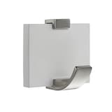 For Living White Clip Board Hook, 3-in