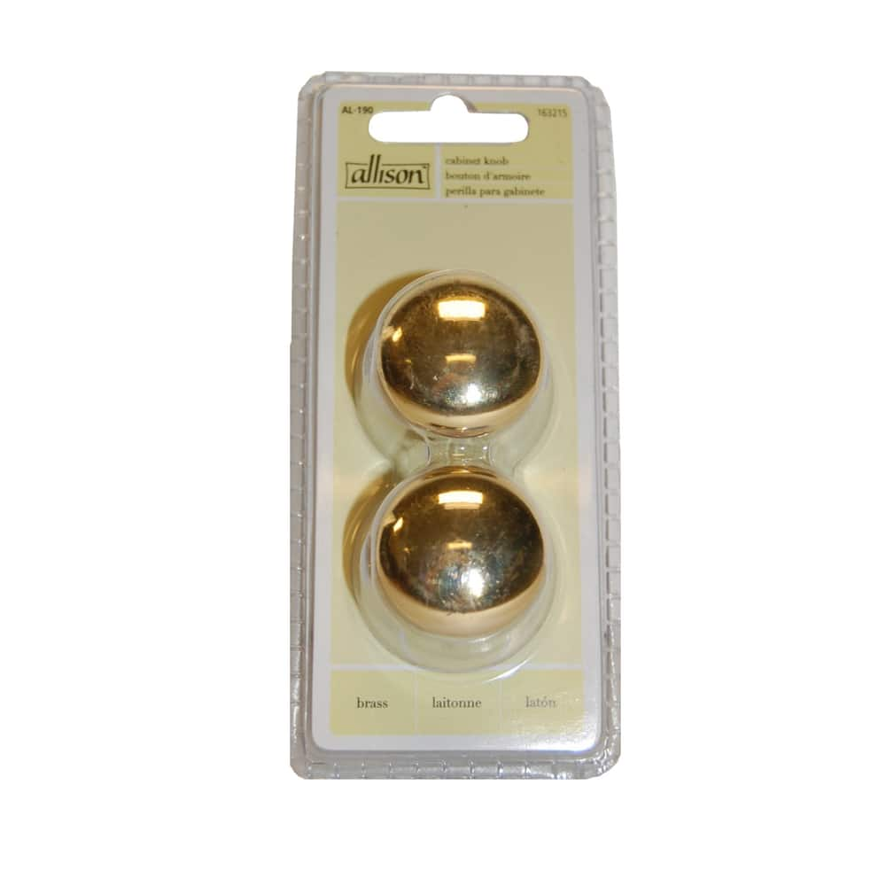 Elegant Orb Brass Cabinet Knob 2 Pk Canadian Tire   Allison Elegant Brass Knob 2 Pack 1aeef1af F221 433d Ae39 6cee76048b10 