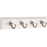 Porte-clés à 4 crochets en acier inoxydable Peerless, couleurs variées, 9 po Front_Angled_Right