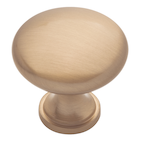 Peerless Contemporary Round Metal Knobs for Cabinets and Drawers