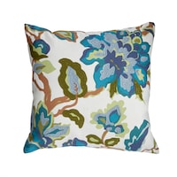 CANVAS Lea Flower Toss Cushion, 18 x 18-in Front_Flat