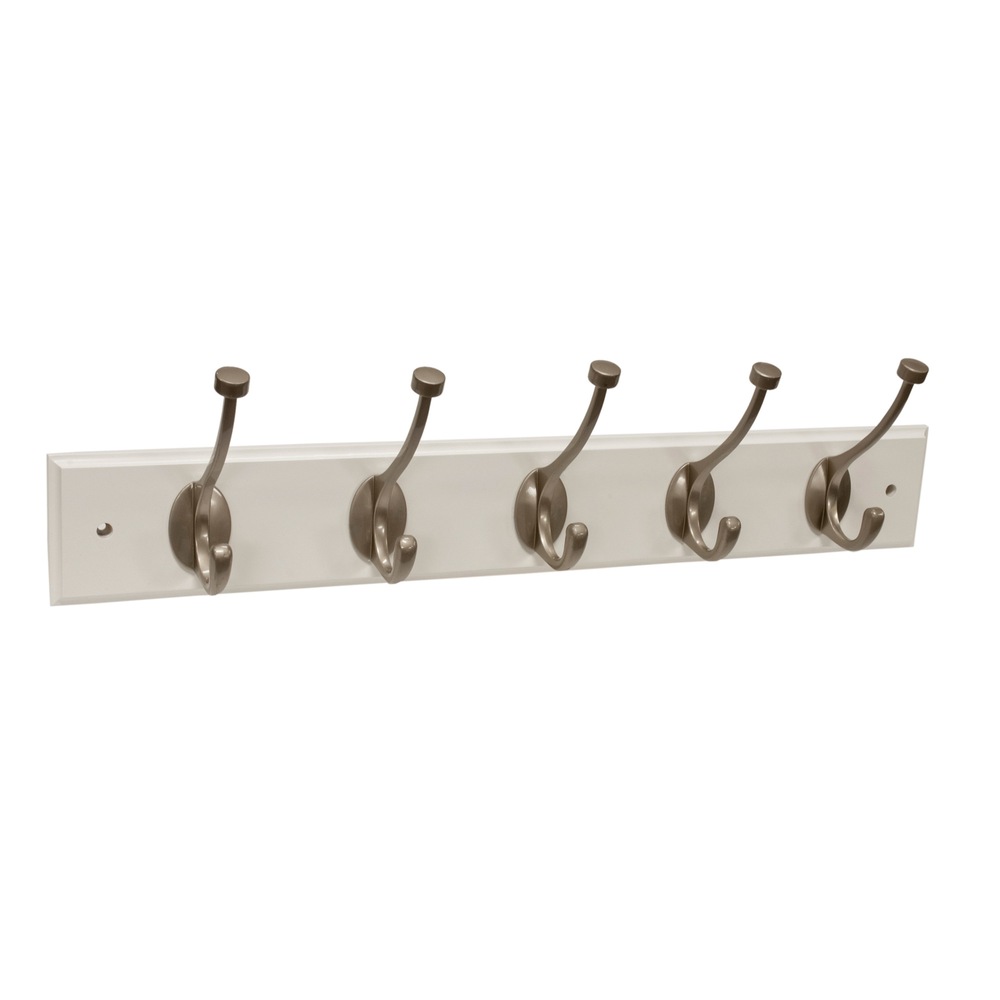 For Living Large White Board with Nickel Hooks Canadian Tire