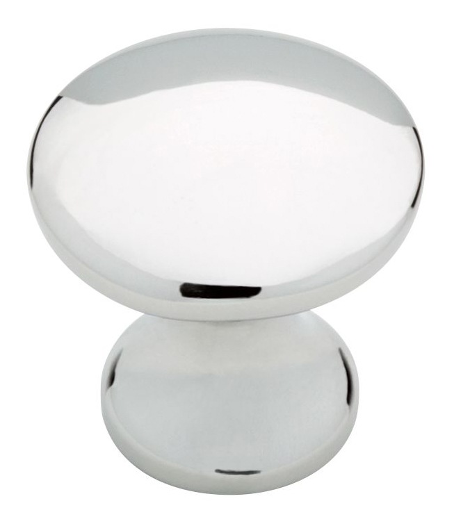 Peerless Mia Round Metal Knobs for and Drawers, Polished