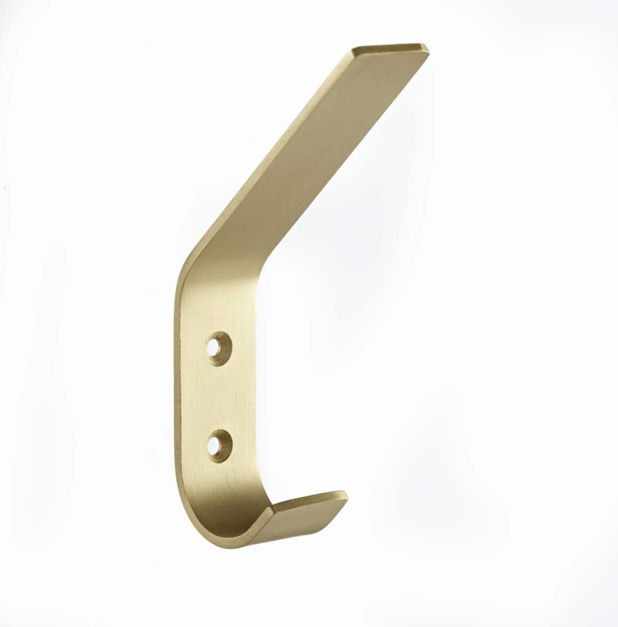 CANVAS Bent Metal Single Hook, Brass