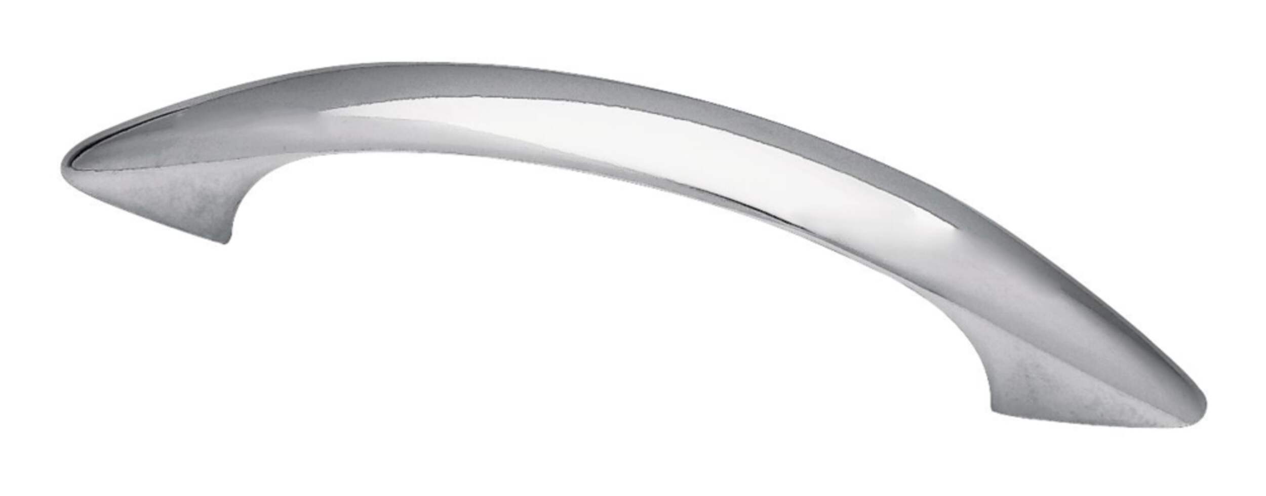 Peerless Ethan Metal Arch Pulls, Polished Chrome, 3-in, 6-pk Front_Angled_Left