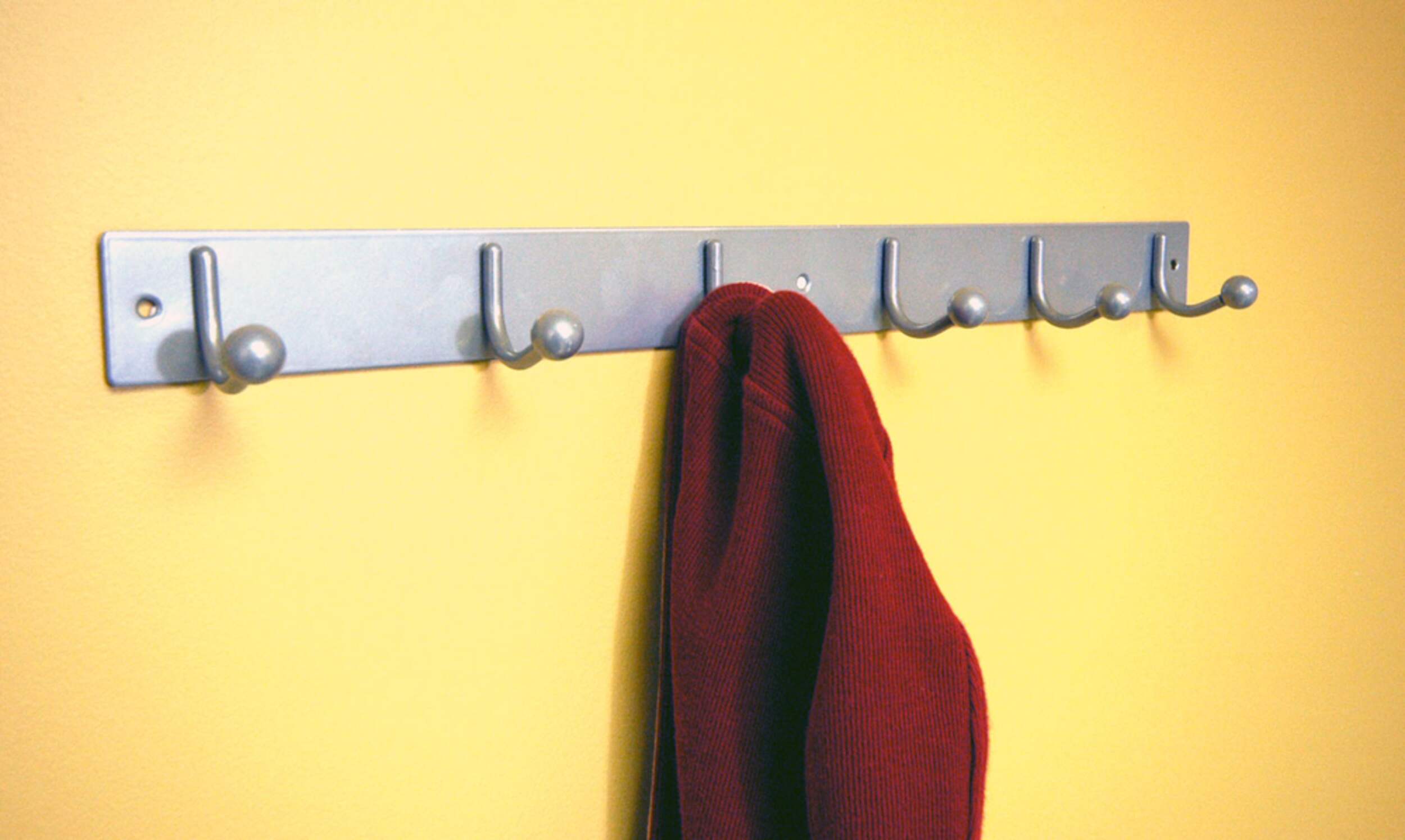 Nystrom 6 Prong Hook, Pewter Front_Angled_Right