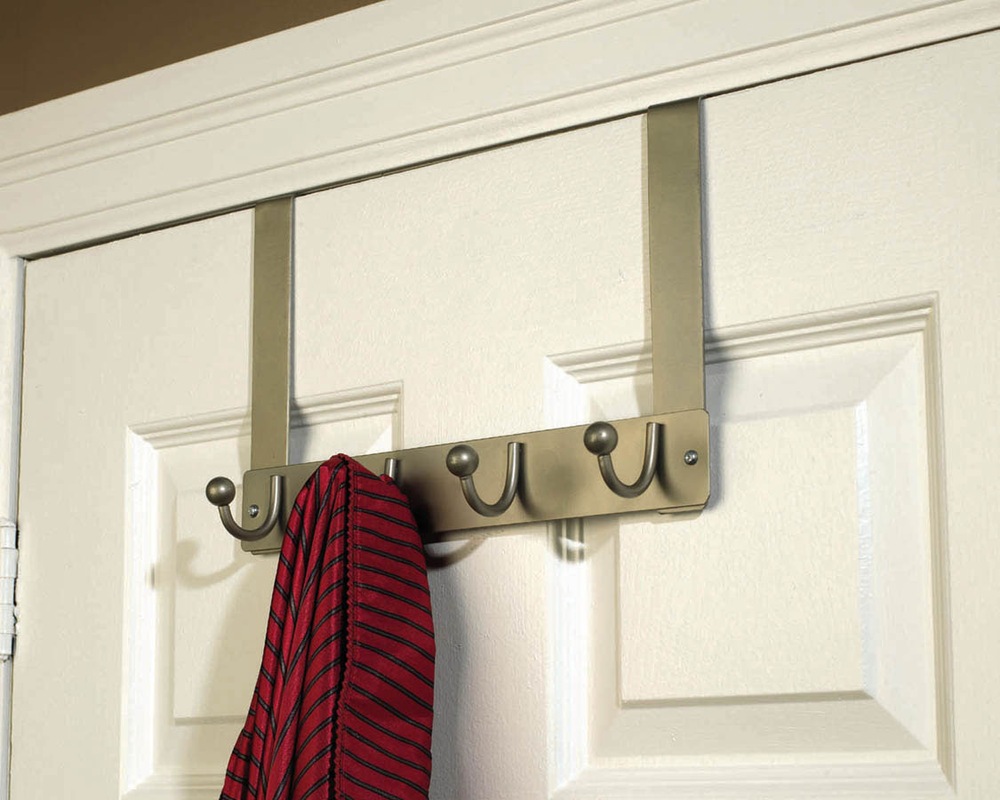 Nystrom 4 Overthedoor Hooks, Pewter Canadian Tire
