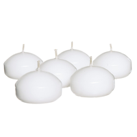 Adobe Basics White Floating Candles, 20-Pk