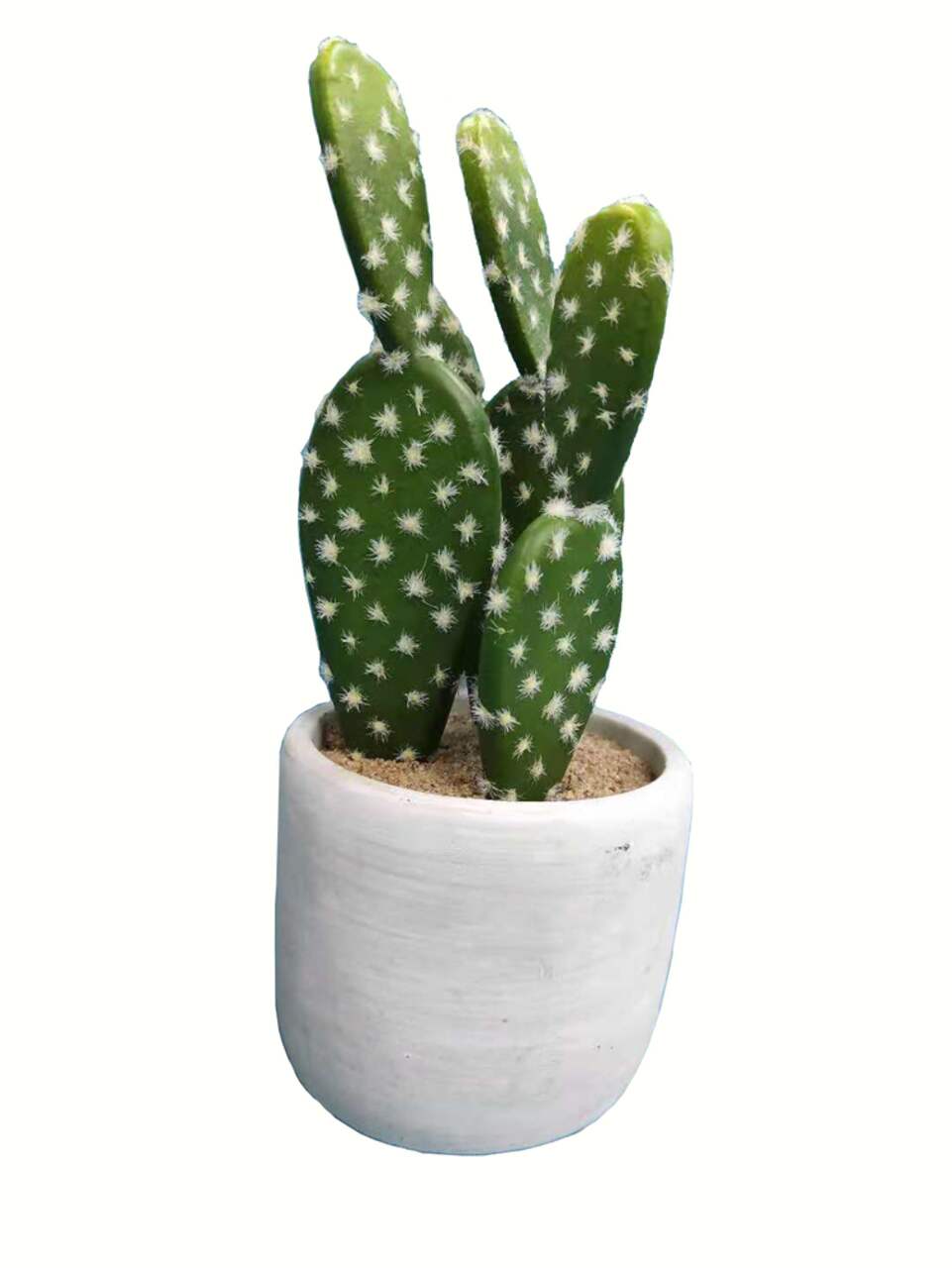 1pc Cactus En Acrylique Insertion De Sol De Cour Extérieure