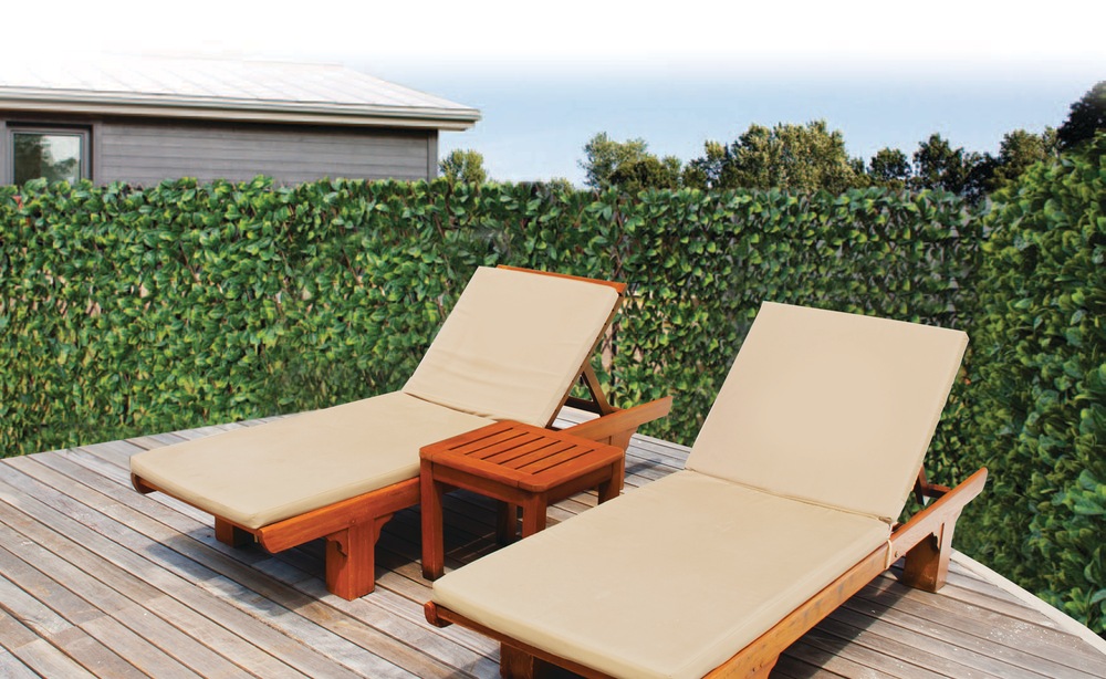 Treillis saule extensible Naturae Decor avec feuilles de laurier 40 x