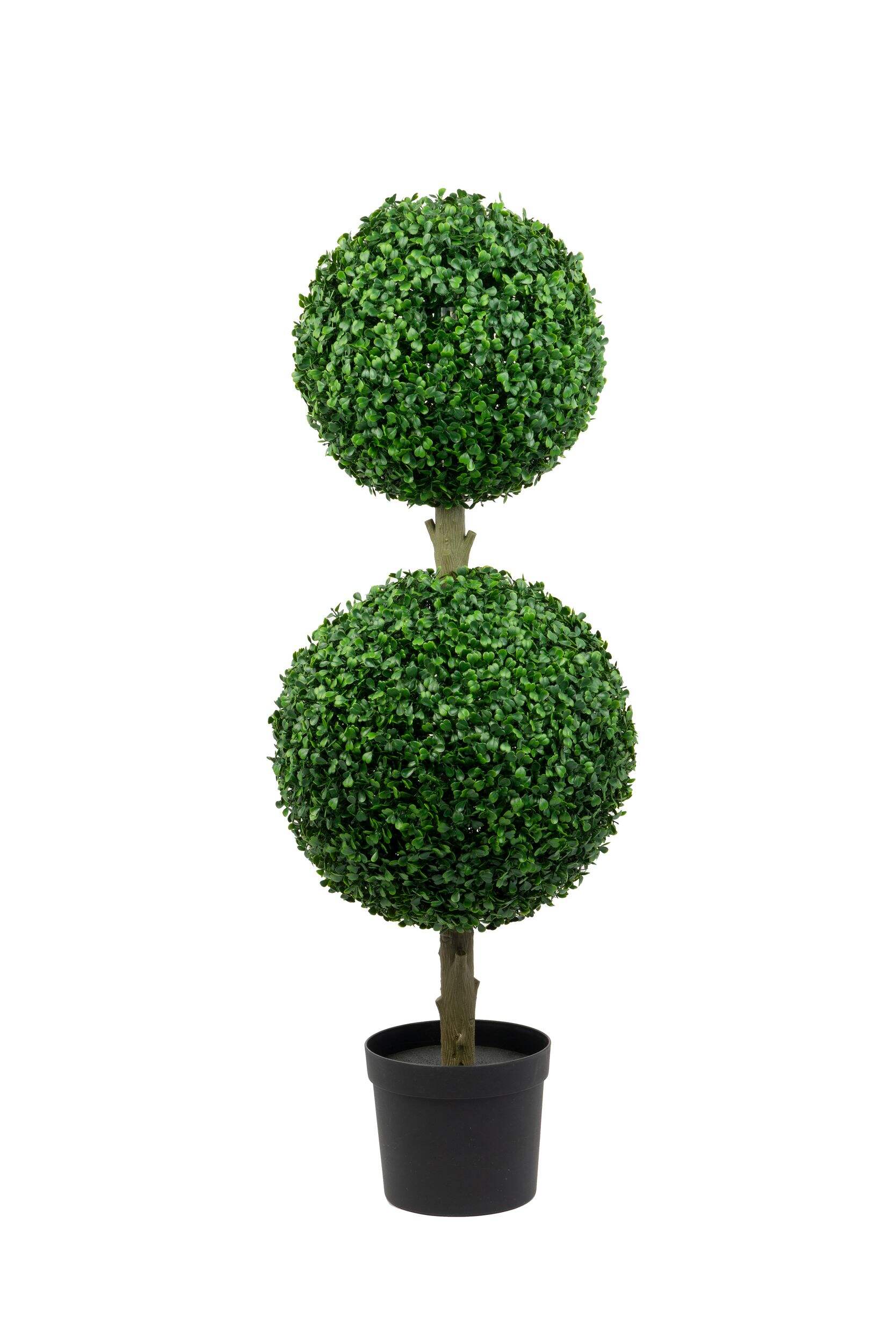 Arbre en bois de buis artificiel Naturae Décor pour intérieur/extérieur, 32 po Front_Flat