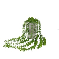 Eucalyptus artificiel à suspendre CANVAS, en pot en céramique, 22 po Front_Elevated