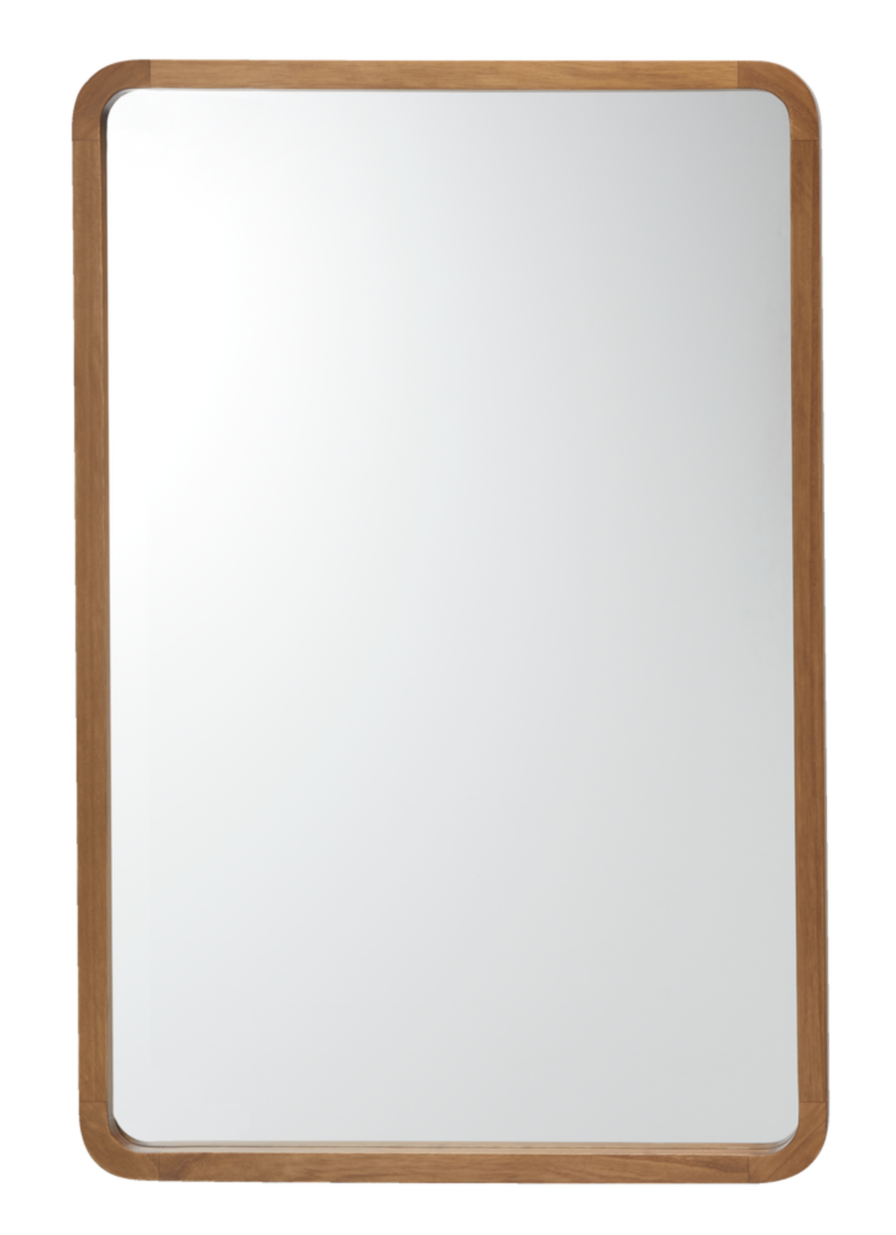 CANVAS Springside Pearwood Rectangular Wall Mirror, Brown, 24 x 36in