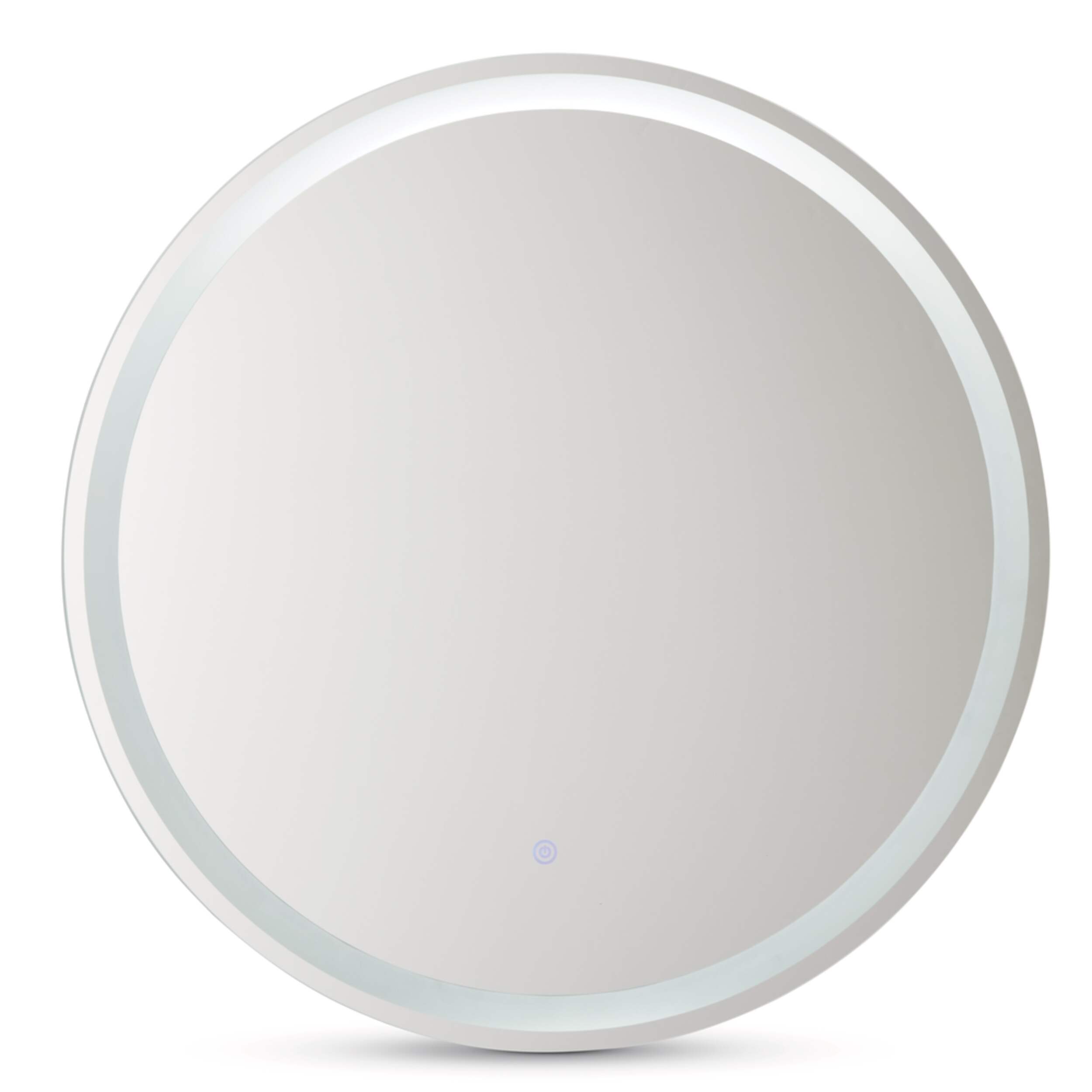 CANVAS Raymore Round LED Wall Mirror, Clear, 28-in Front_Flat
