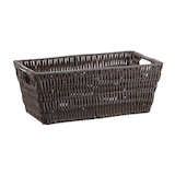 Panier pour étagère Rattique, petit