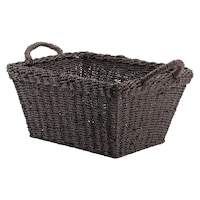 Panier en jonc de mer, espresso