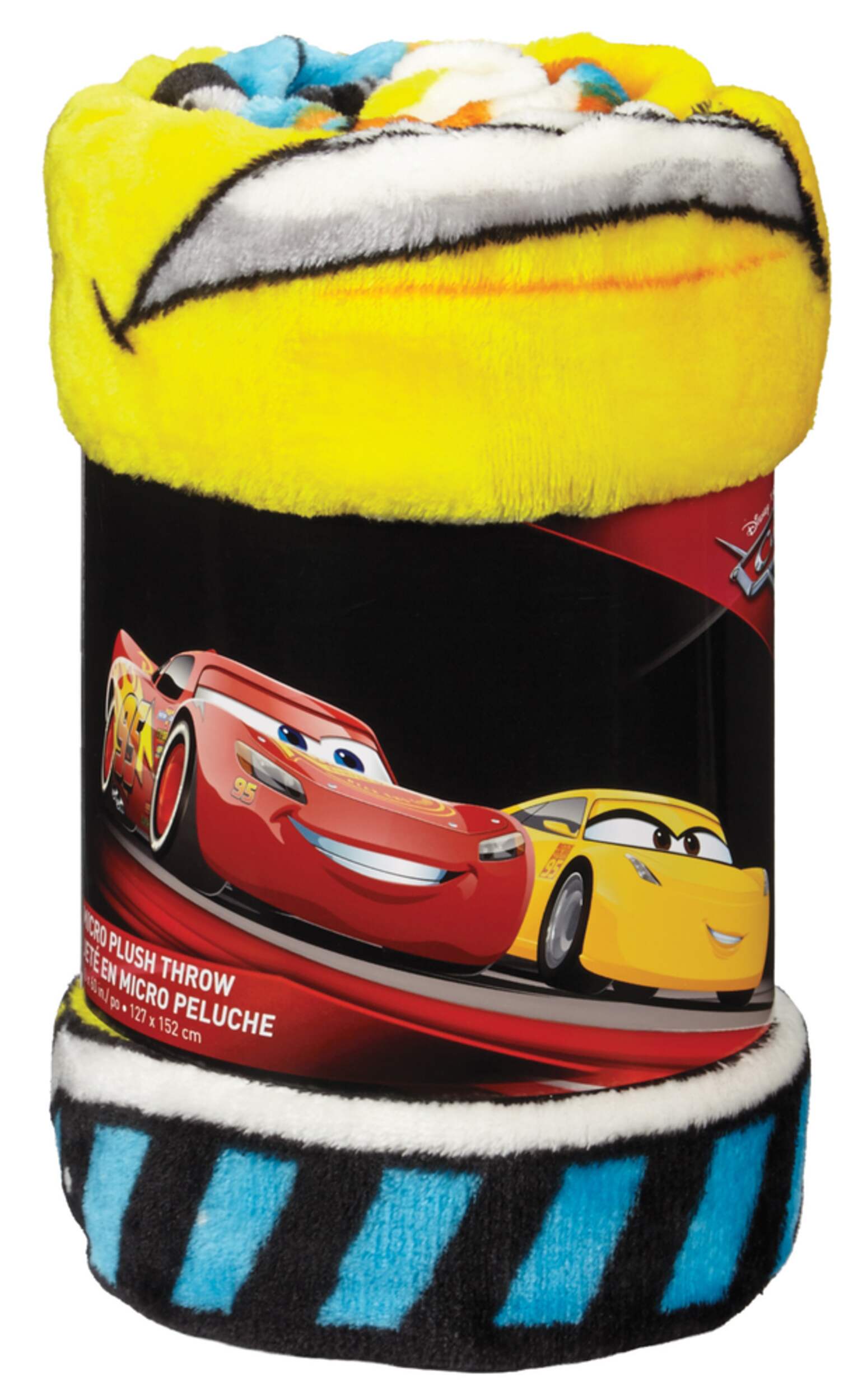 Cars 3 Throws, Assorted Front_Flat