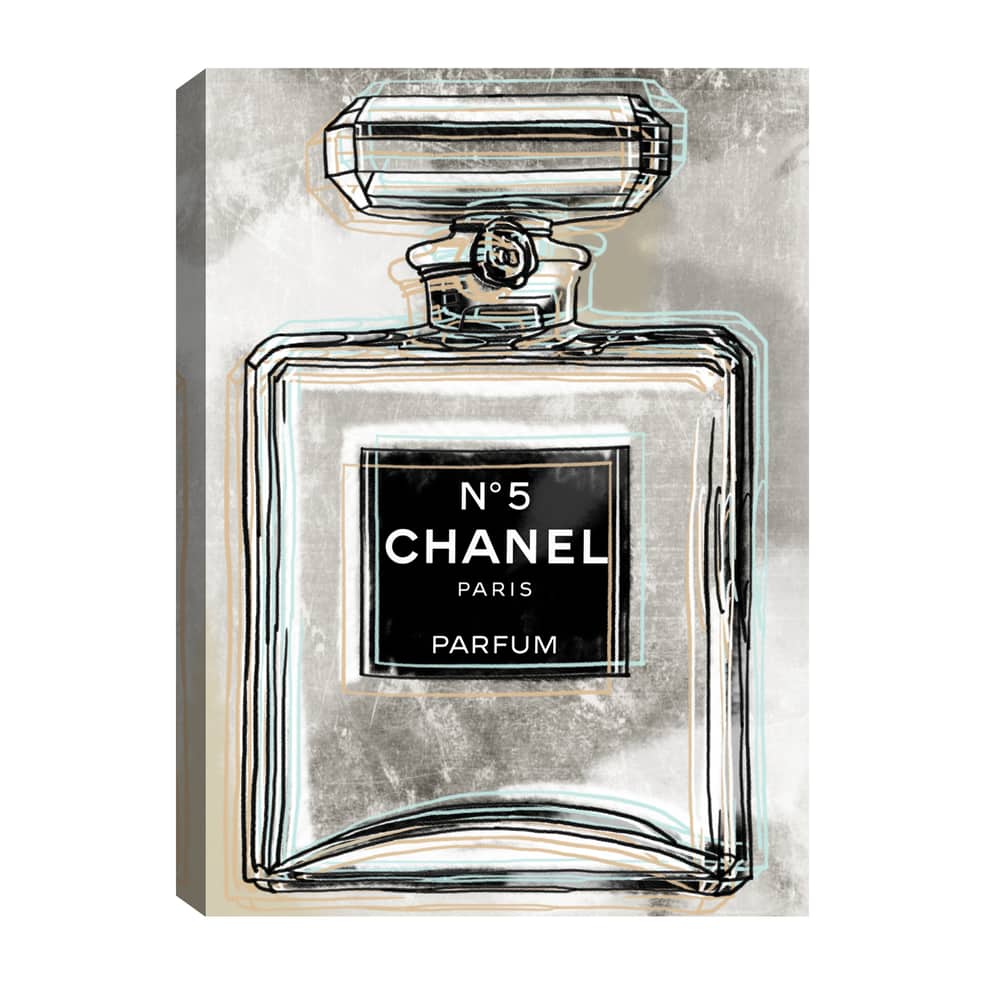 Chanel Perfume Bottle Wall Art Decor Frame  Shopee Philippines