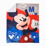 Nemcor Picture Perfect Mickey Mouse 2-Ply Kid's Blanket, Assorted Sizes Overhead_Flat