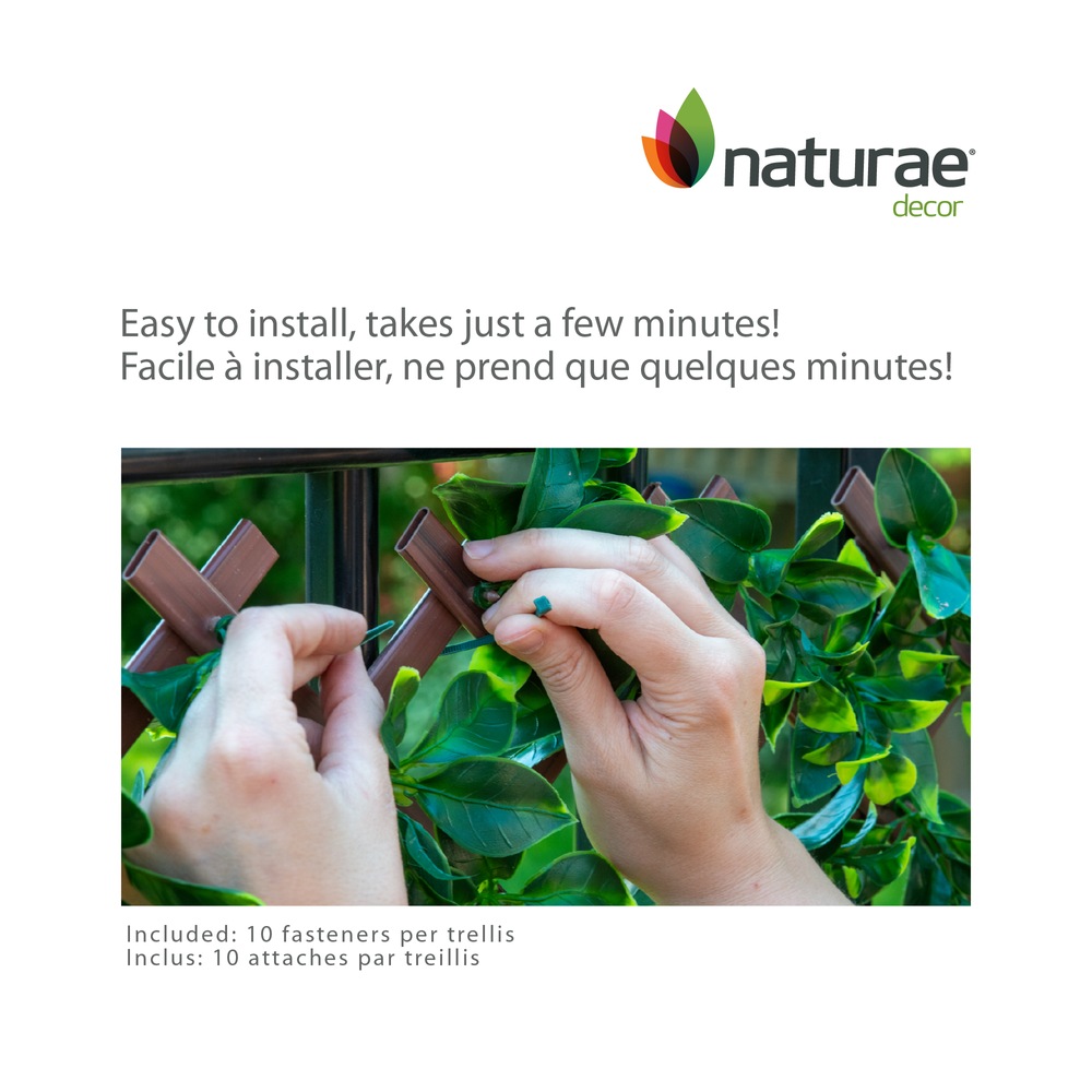 Naturae Décor Expandable Gardenia Trellis, 40in x 80in Canadian Tire