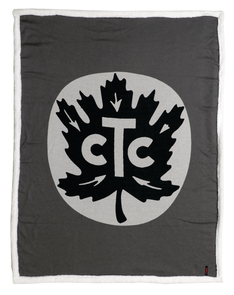 CANVAS Canadian Tire 100 Retro Throw Blanket Canadian Tire