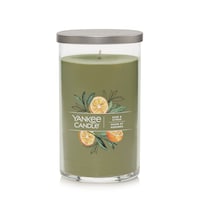 Yankee Sage & Citrus Wax Candle with Soy-Wax Blend, 14-oz Front_Elevated