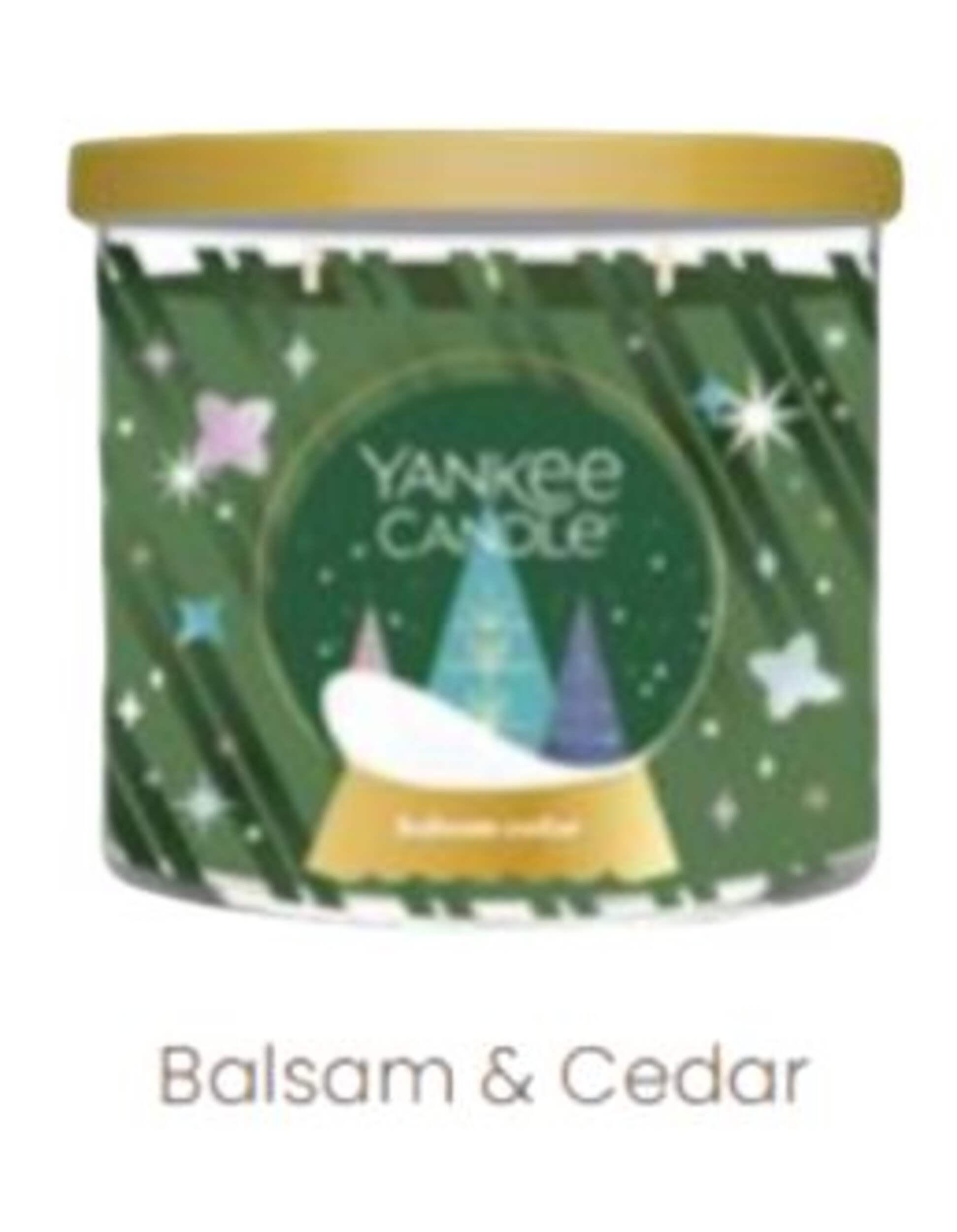 Yankee Candle Balsam and Cedar, 14-oz Front_Flat