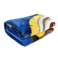 Despicable Me Minions Throw Blanket, 50-in x 60-in Front_Angled_Right
