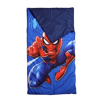 Sac de couchage Marvel Spiderman pour enfants, 54 x 27 po Overhead_Flat