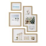 Umbra Mingle Gallery Picture Frame Set, Natural, 4-pc Front_Flat