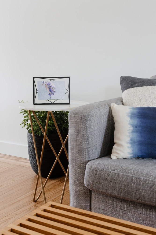 Umbra Prisma Geometric MultiPhoto Display Frame, Black, 8 x 6in