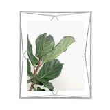 Présentoir géométrique pour plusieurs photos Umbra Prisma, chrome, 8 x 10 po Front_Flat