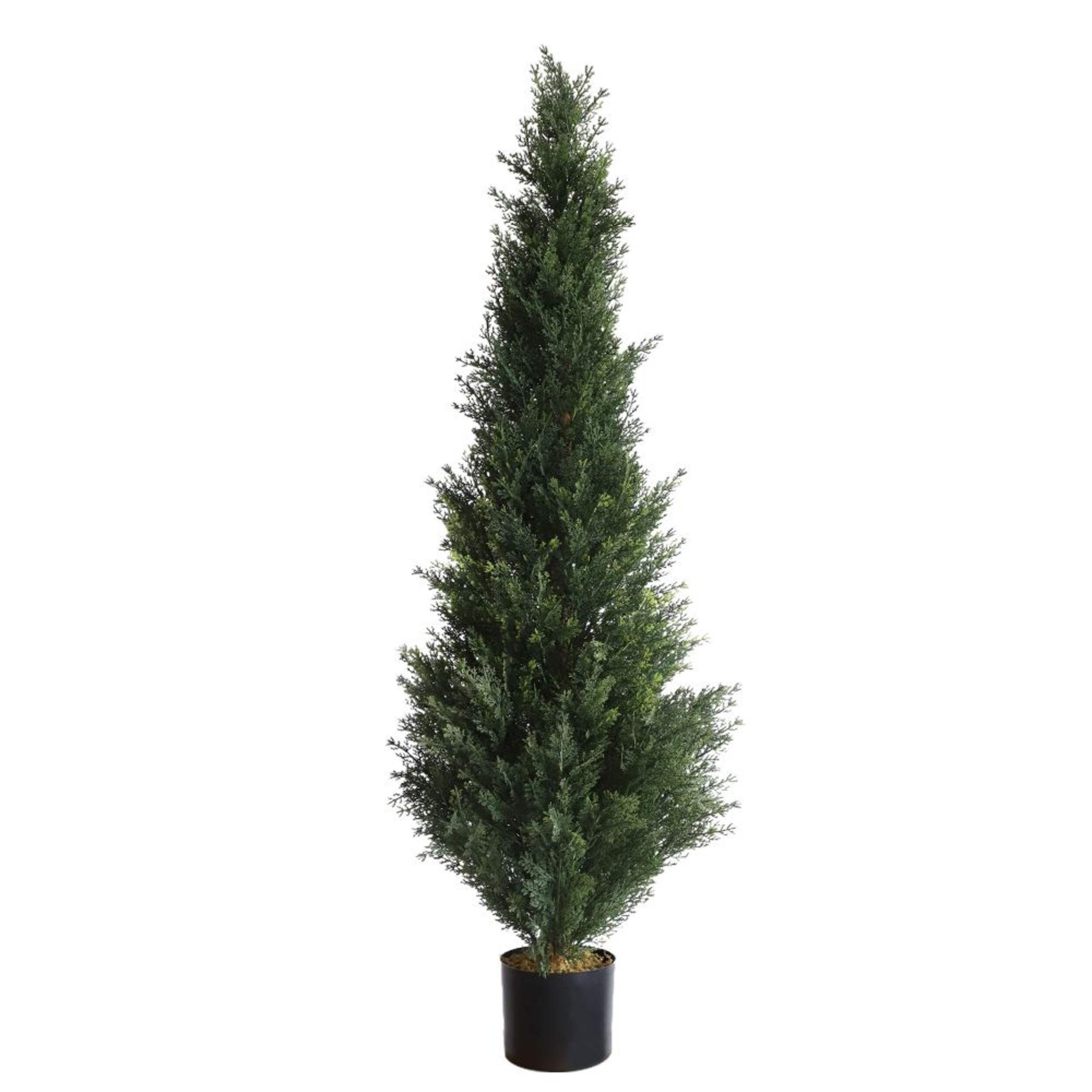 Homeworks Artificial Cypress Tree, 47-in Front_Elevated