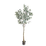 Homeworks Artificial Eucalyptus Tree, 6-ft Front_Elevated