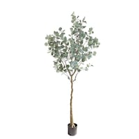 Homeworks Artificial Eucalyptus Tree, 6-ft Front_Elevated