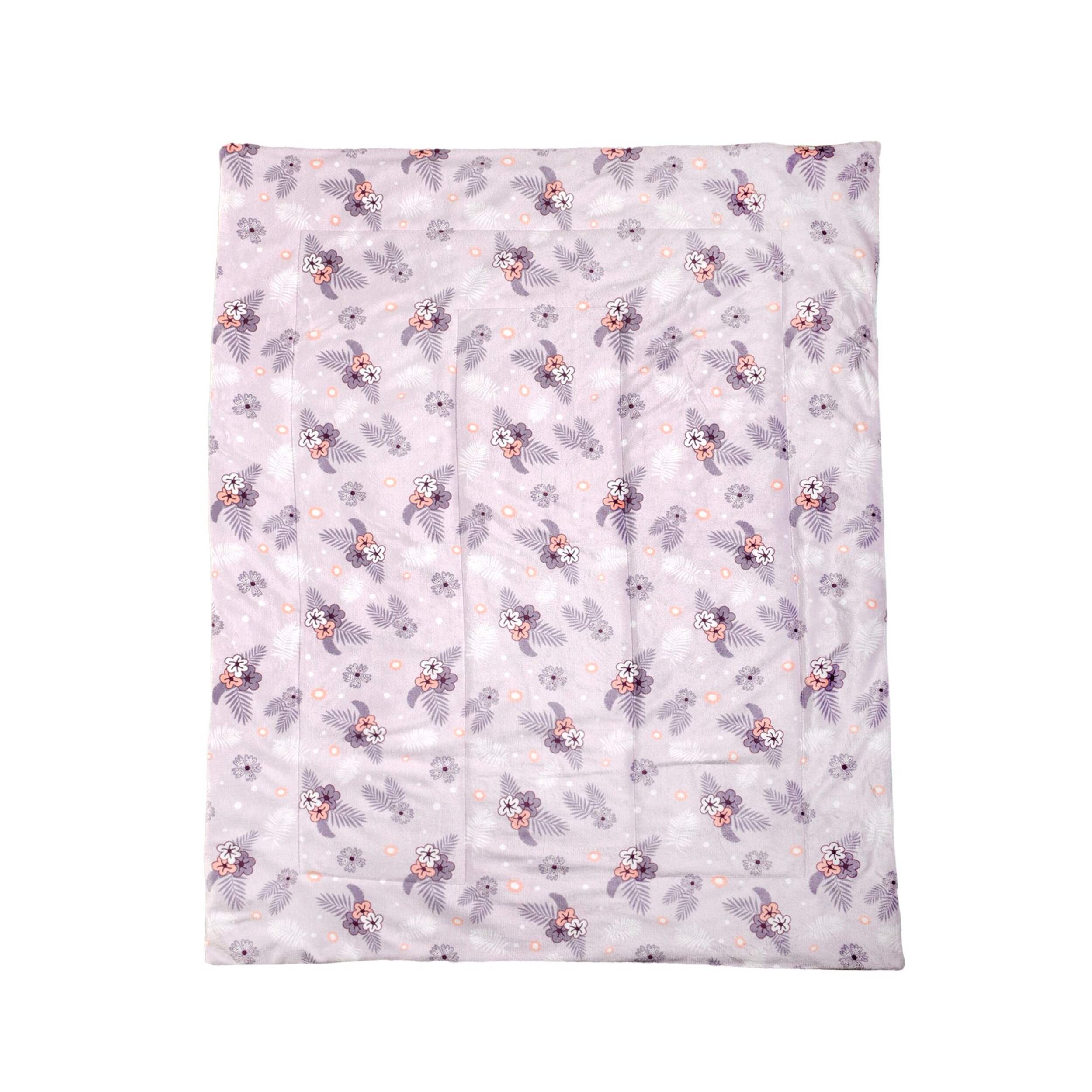 Nemcor 2-Piece Toddler Reversible Comforter Set, Happy Sloths Front_Flat