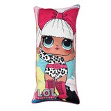 Nemcor L.O.L Surprise! Huggable Reversible Body Pillow, 18 x 36-in Front_Flat