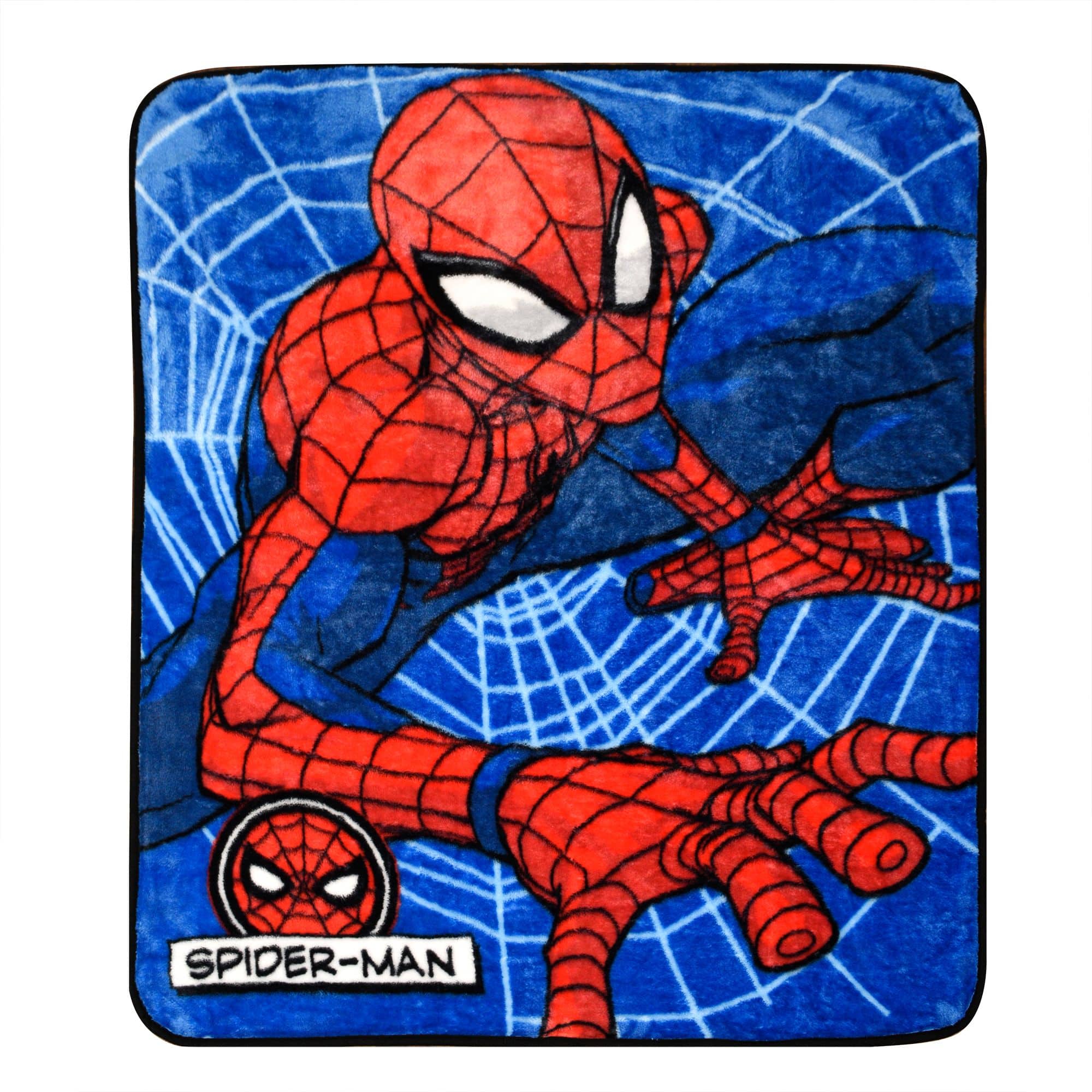 Nemcor Marvel Spider-Man Plush Throw Blanket, 40 x 50-in