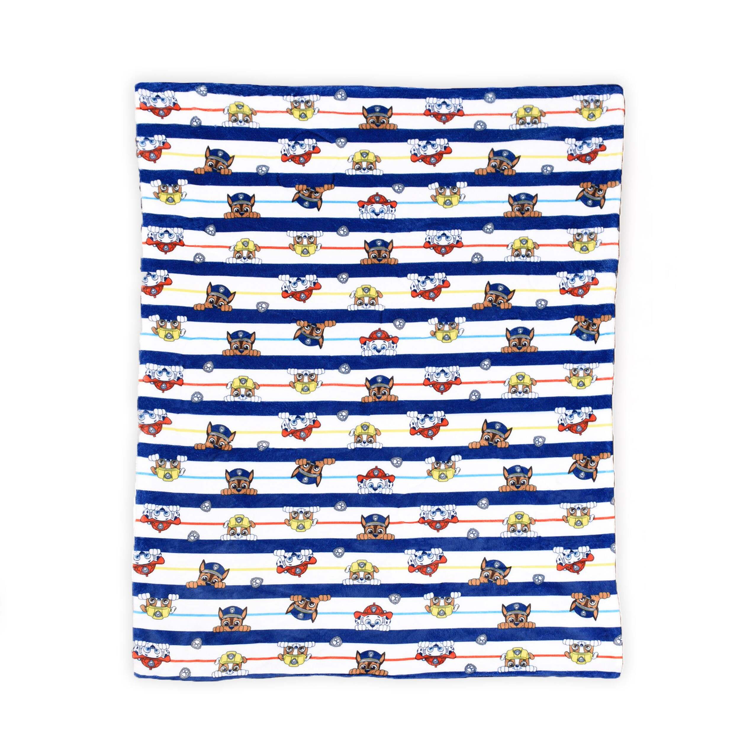 Nemcor Paw Patrol 3Piece Toddler Reversible Comforter Set, Blue