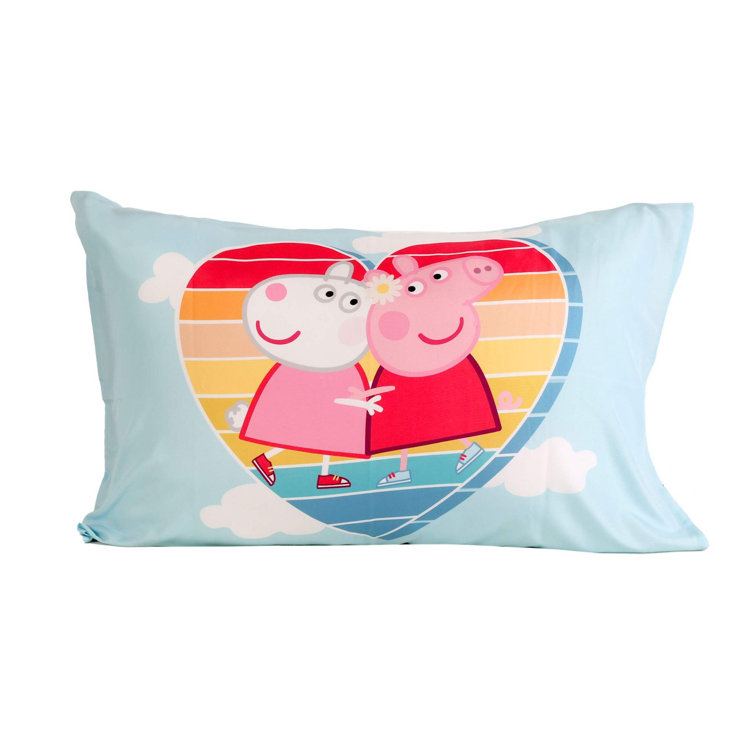 Ensemble à douillette réversible 3 pièces pour tout-petits Nemcor Peppa Pig Front_Flat